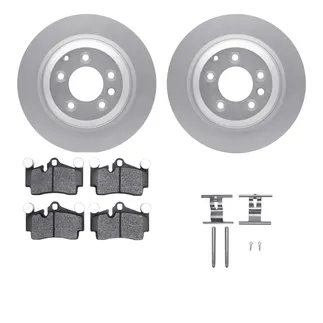 R1 Concepts WDUH1-02039 Carbon Series Brake Rotors W/ 5000 Oep Brake Pads & Hdw